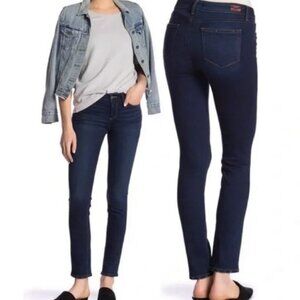 Paige‎ Skyline Palmo Dark Blue Skinny Ankle Peg Jeans Size 25 Blue USA High Rise